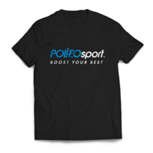 T-Shirt Polleo Sport Damen Schwarz