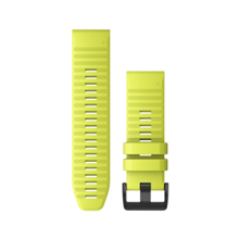 Garmin zamjenski remen za Fenix 6X, silikonski, QuickFit 26", Amp Yellow