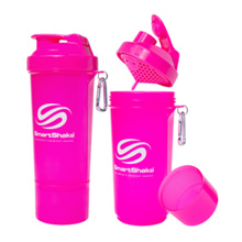 SmartShake Slim Neon Pink, 400 ml