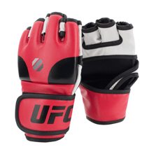 UFC Contender Open Palm MMA Training Gloves, Red