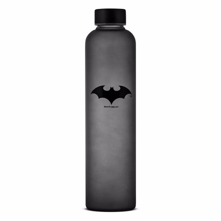 Batman Glass Bottle, Black, 500 ml