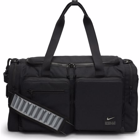 Nike Utility Power (Medium) Training Duffel Bag, Black/Stone