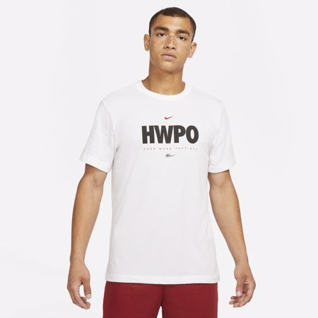 Nike Dri-Fit HWPO Short Sleeve Shirt, WhitE 