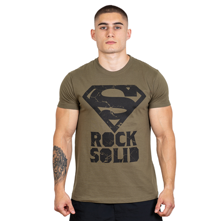 Hero Core T-shirt, Superman Rock Solid 