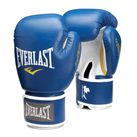 Muay Thai Pro Boxing Gloves, Blue 