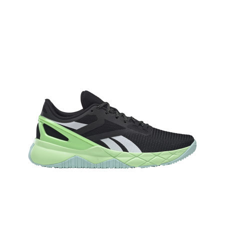 Reebok NanoFlex TR Women's Shoes, Black/Digital Glow/Neon Mint 