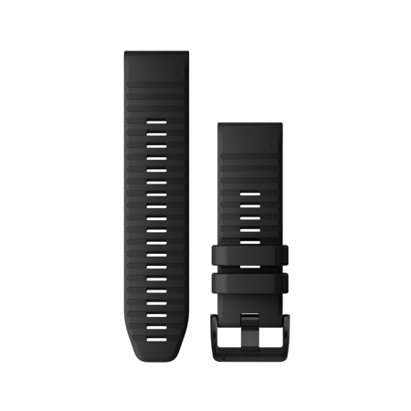Garmin nadomestni pašček za Fenix 6, silikonski, QuickFit 26", Black