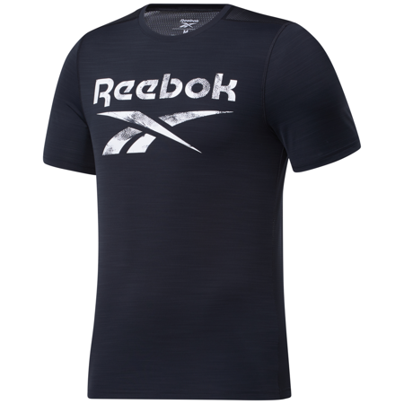 Reebok Workout Ready Activchill Graphic SS Shirt, Black 