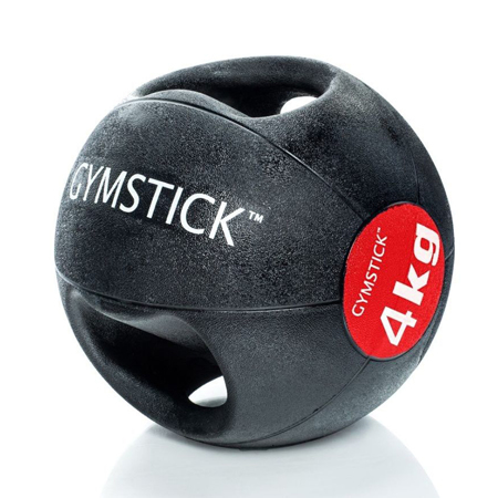 Medizinball mit Griffen Gymstick, 4 kg