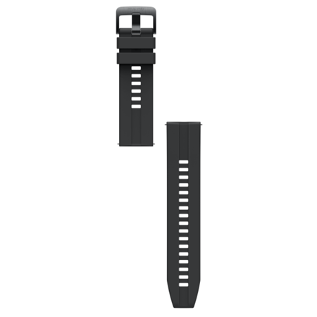 Huawei EasyFit 2 Fluoroelastomer Strap, Black, 22 mm