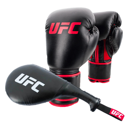 Boxing bundle - Muay Thai Gloves and Paddle Target