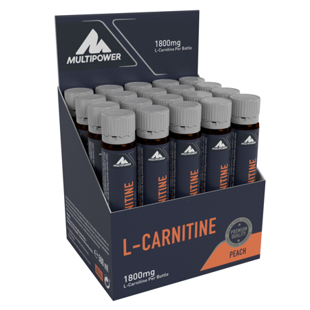 L-Carnitine Liquid, 25 ml, 20 ampul 