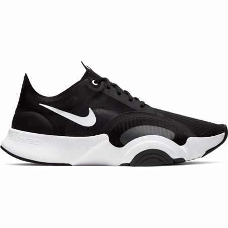 Nike Super Rep GO Training Shoe, Black/Dark Smoke Grey/White 