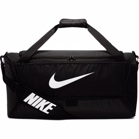 Nike Brasilia Medium Training Duffel Bag, Black/White
