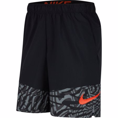 Nike Flex 3.0 Training Shorts, Black/Team Orange 