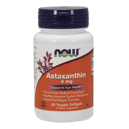 Astaxanthin, 4 mg, 60 softgels