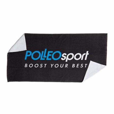 Handtuch Polleo Sport, schwarz