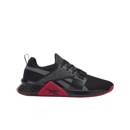 Reebok FlashFilm Train 2.0 Shoes, Black/Pure Grey/Vector Red 