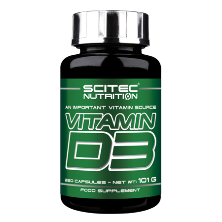 Vitamin D3, 250 kapsula