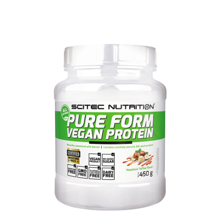 Pure Form Vegan Protein, 450 g 