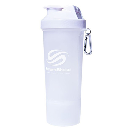 SmartShake Slim Neon White, 500 ml