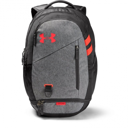 UA Hustle 4.0 Backpack, Jet Grey