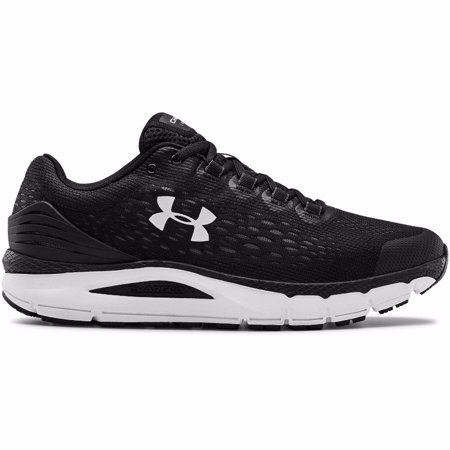 UA Charged Intake 4 Running Shoes, Black/White 