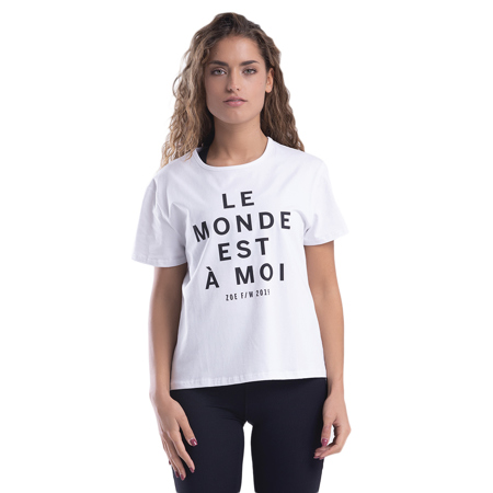 Le Monde T-shirt, White 