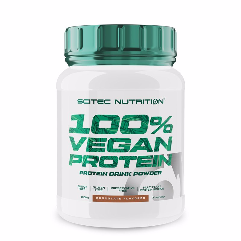 100% Vegan Protein, 1000 g - Vanilija