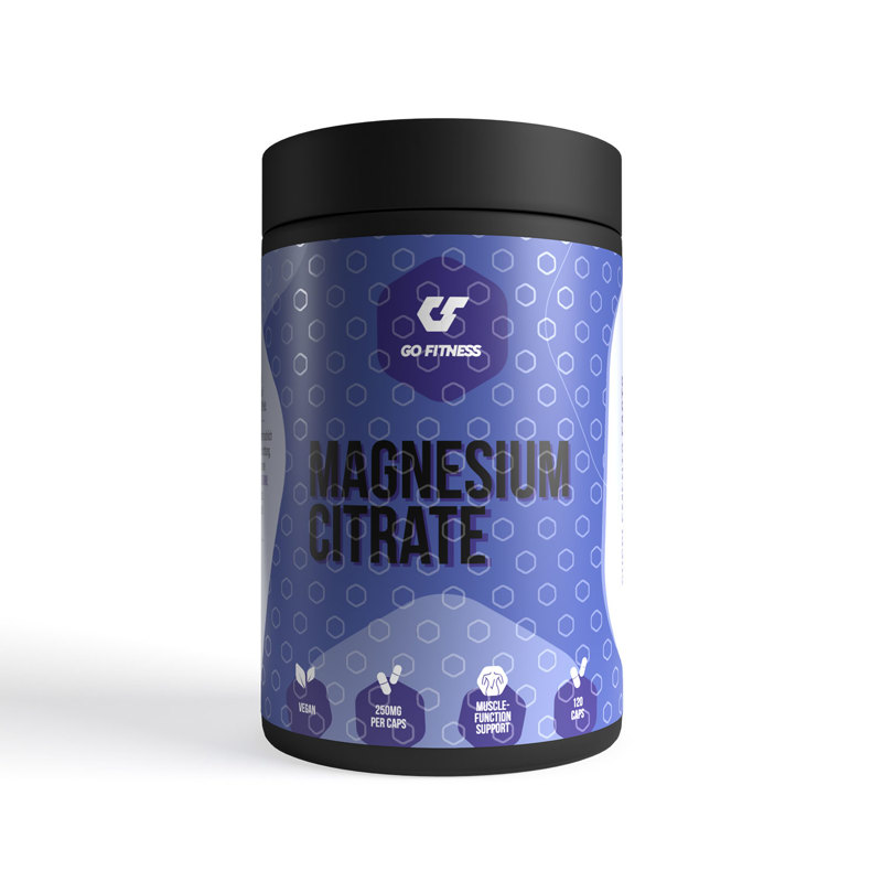 GoFitness Magnesium Citrate, 120 kapsula