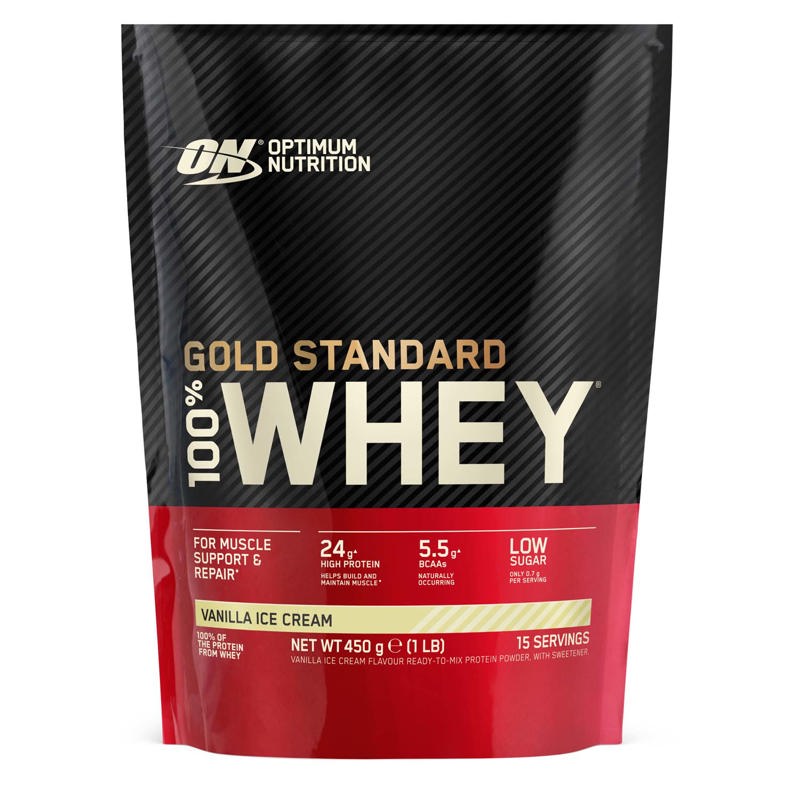 100% Whey Gold Standard, 450 g - Vanilla