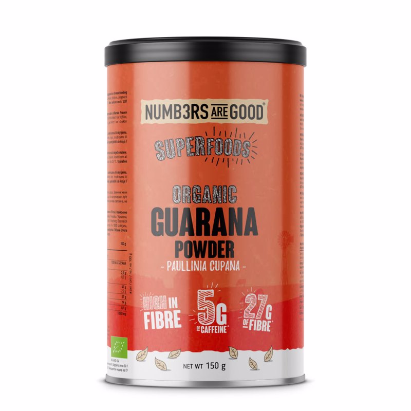Guarana Powder, Organic, 150 g