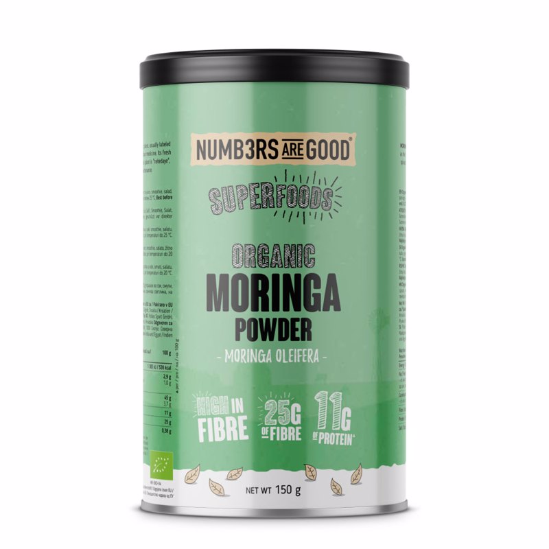 Moringa Powder, Organic, 150 g