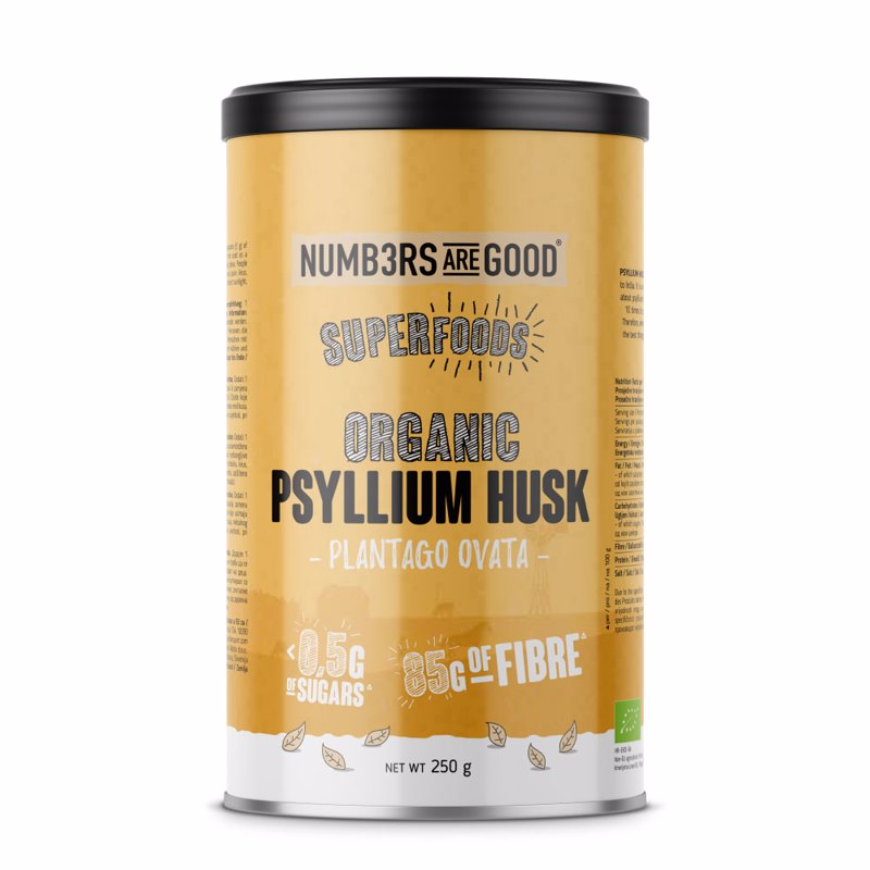 Psyllium Husks, Organic, 250 g