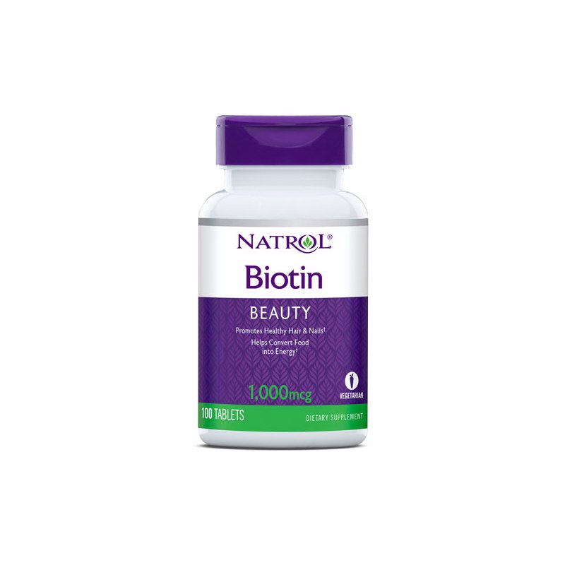 Biotin 1000 mcg, 100 tablet