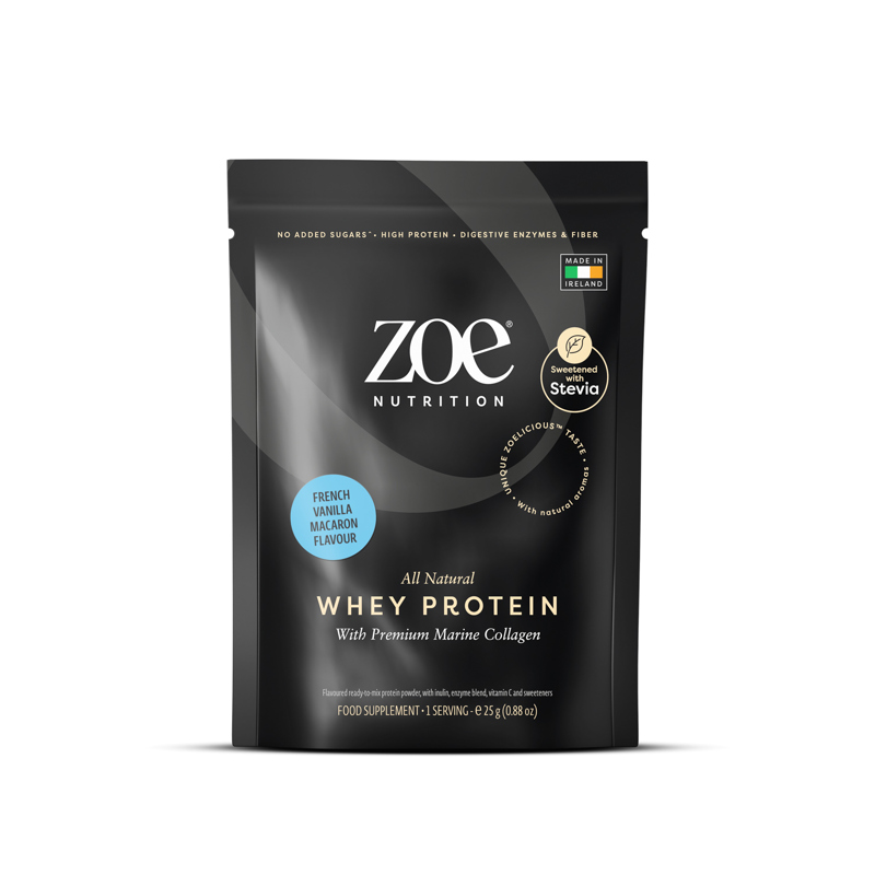 zoe Whey Protein, 25 g - French Vanilla Macaron