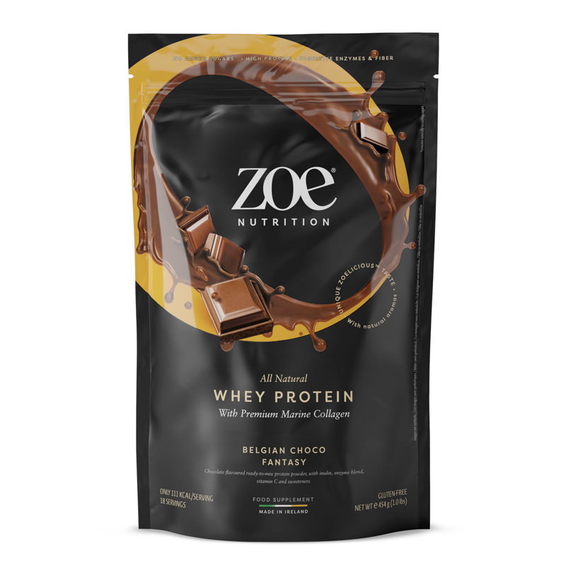zoe Whey Protein, 454 g - Belgian Choco Fantasy