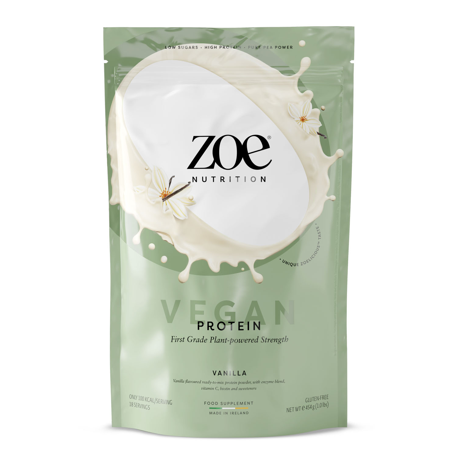 zoe Vegan Protein, 454 g