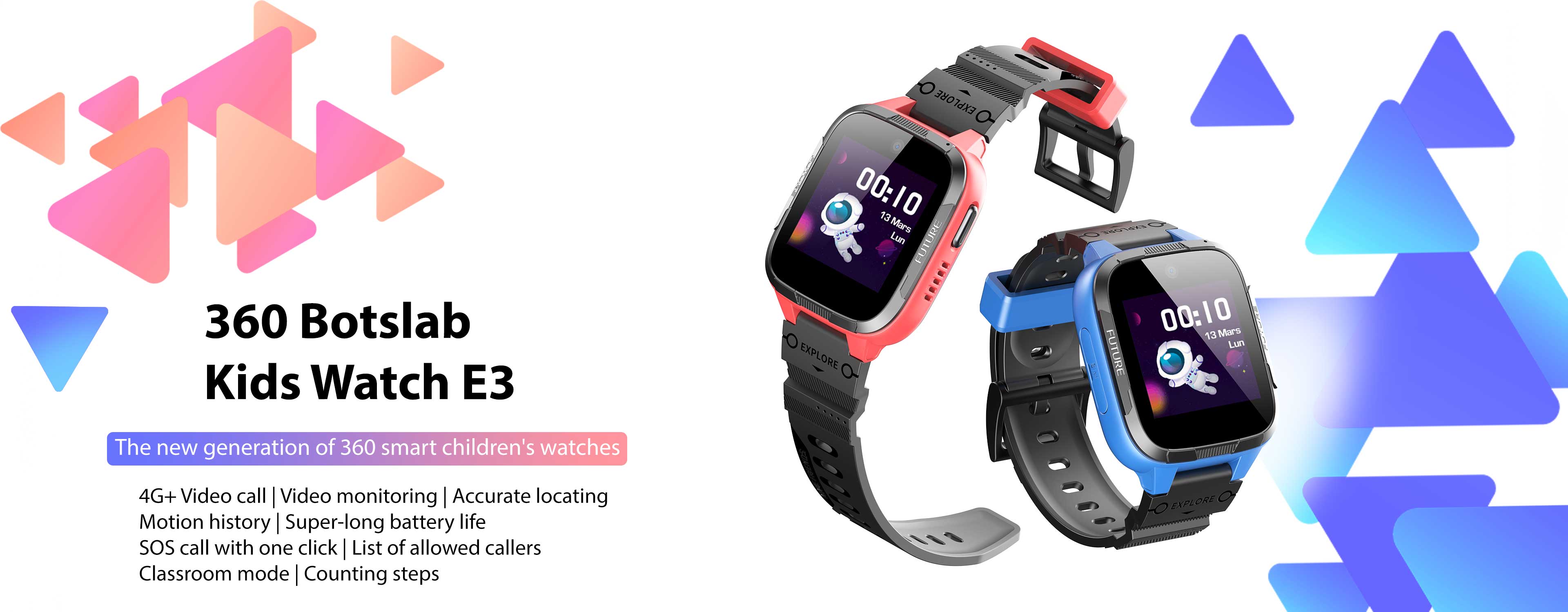 360 Botslab Kids Watch E3