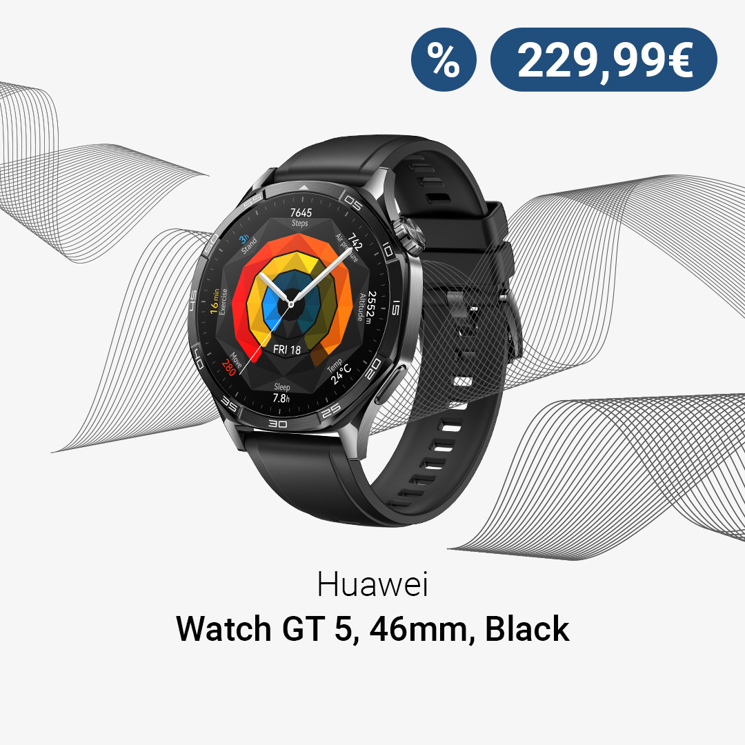 Watch 46mm Black