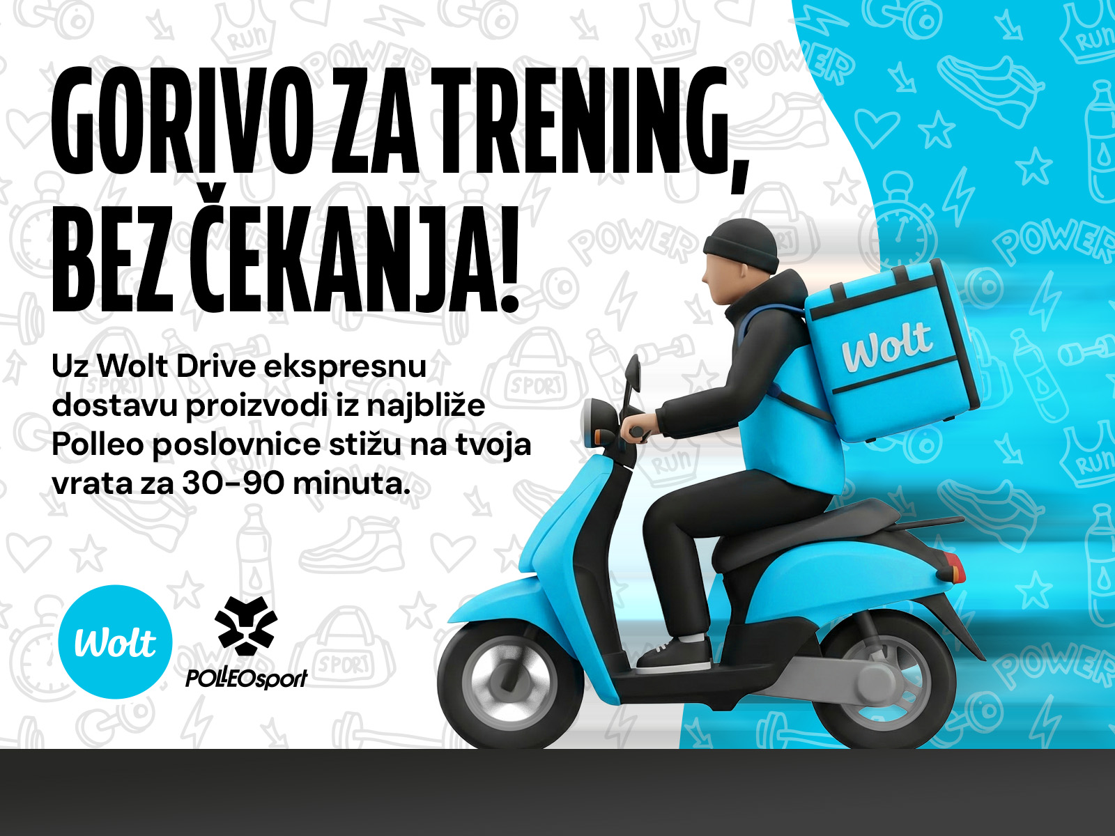 Polleo + Wolt Drive express delivery