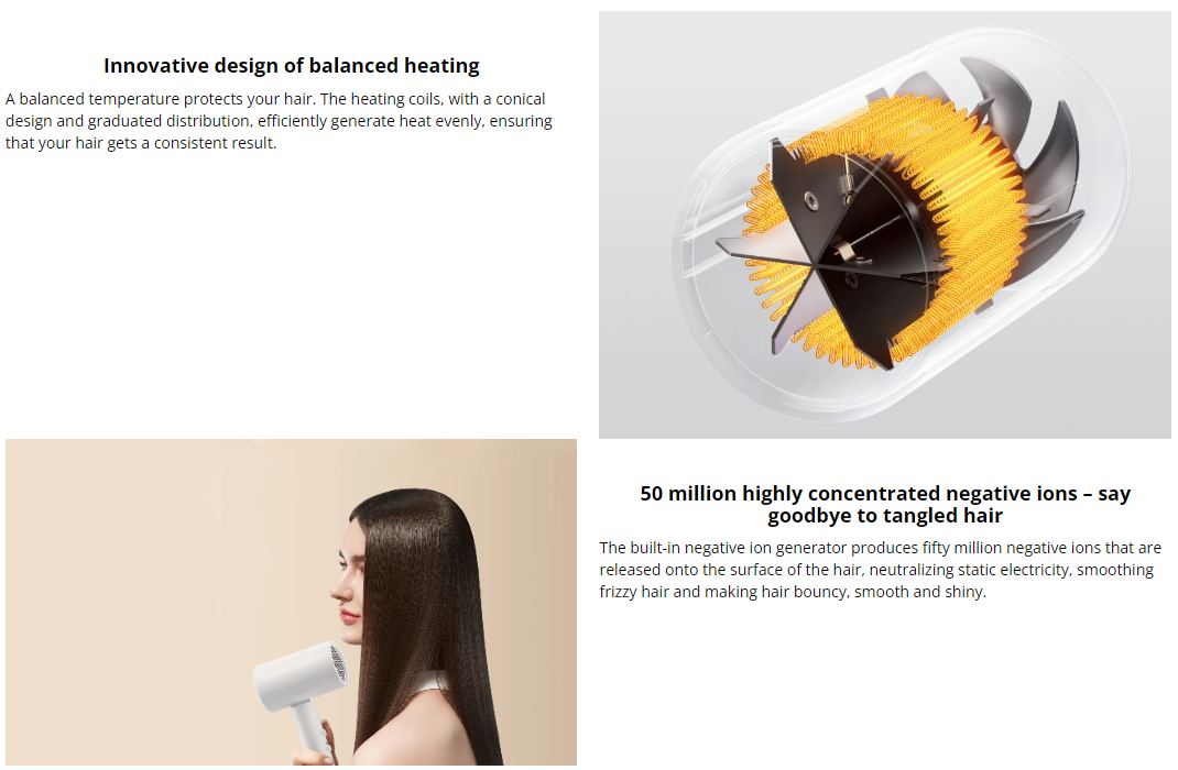Xiaomi Compact Hair Dryer H101