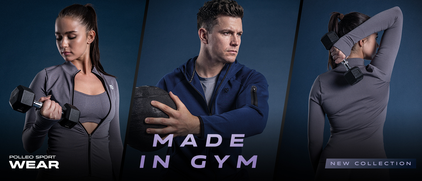 Polleo Sport Wear: MADE IN GYM